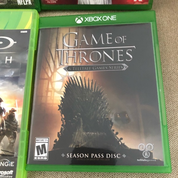 XBOX Game Bundle: Madden football, NBA Basketball, HALO Reach, Game of Thrones - Picture 5 of 8